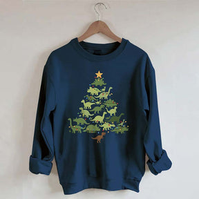 Dinosaurs Christmas Tree Sweatshirt