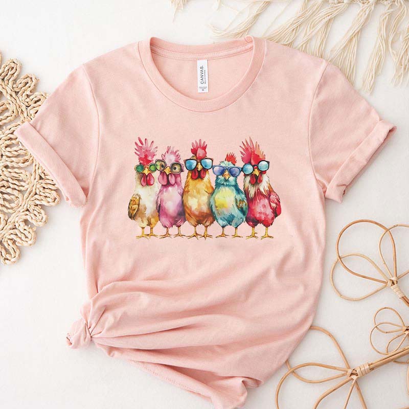 Animal Chicken Lover Funny Farmer T-Shirt