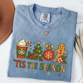 Comfort Colors Christmas Tis the Season T-Shirt