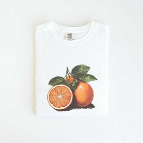 Vintage Orange Pastel Drawing T-Shirt