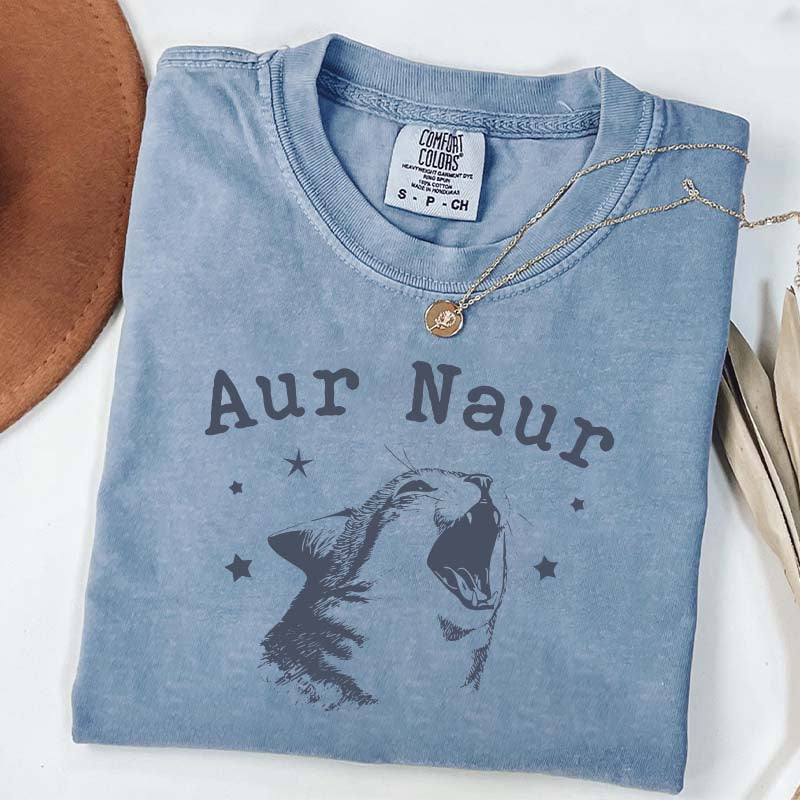 Aur Naur Cat T-Shirt