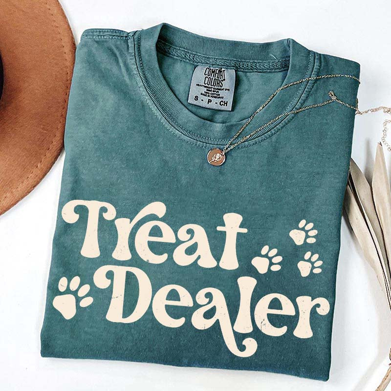 Treat Dealer Dog Mom T-Shirt