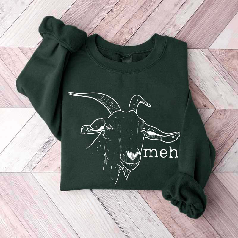 Meh Goat Sweatshirt