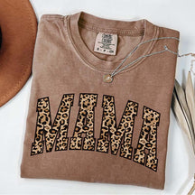Leopard Print Mama T-Shirt