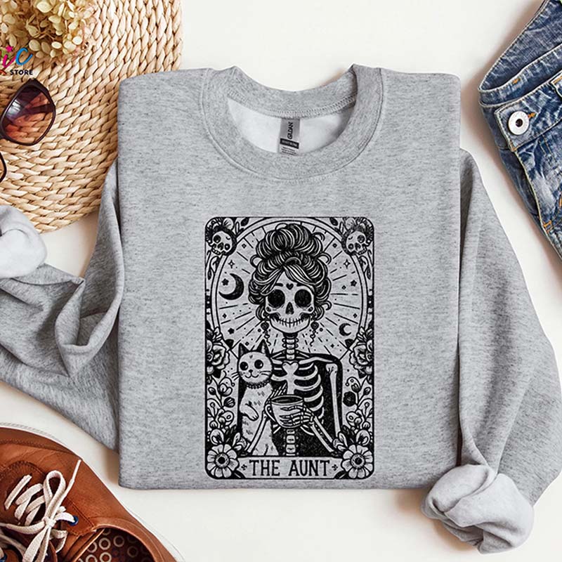 The Aunt Tarot Card Sweatshirt