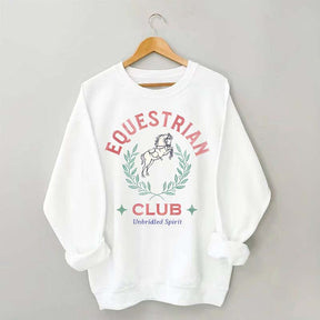 Equestrian Club Retro Sweatshirt