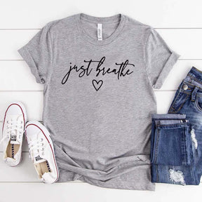 Hope Just Breathe Yoga T-Shirt