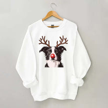 Border Collie Christmas Sweatshirt