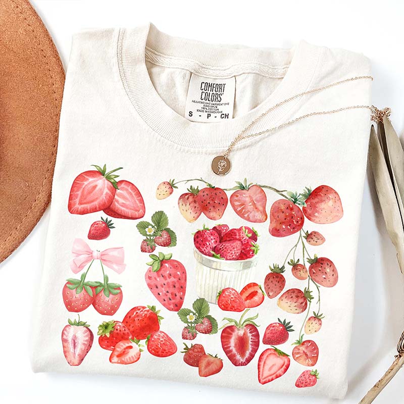 Comfort Colors Strawberry Summer T-Shirt