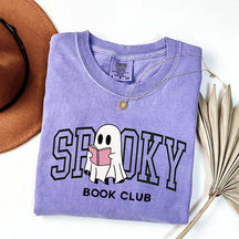 Ghost Reading Book Club Halloween T-Shirt