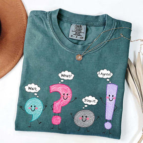 Punctuation English Teacher T-Shirt