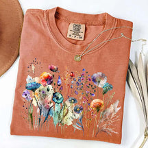 Comfort Colors Boho Cottagecore Botanical T-Shirt