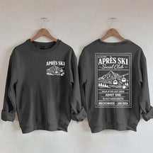 Custom Ski Club Bachelorette Sweatshirt