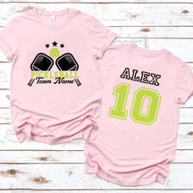 Custom Name and Player Number Pickleball T-Shirt