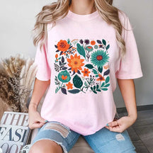 Comfort Colors  Aesthetic Wildflower Vintage T-Shirt