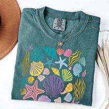 Vintage Seashells Ocean T-Shirt
