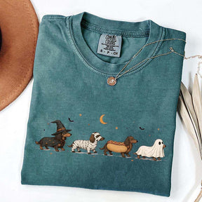 Halloween Dachshund Costumes T-Shirt