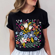 Wild Flowers Ladies Best Friend T-Shirt