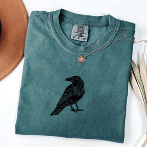Vintage Crow Lover Black Raven T-Shirt