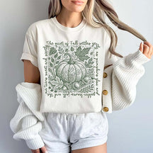 Comfort Colors Fall Pumpkin Autumn Nature T-Shirt