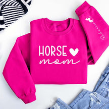 Custom Horse Mom Sweatshirt