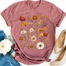 Vintage Cottagecore Nature Botanical T-Shirt