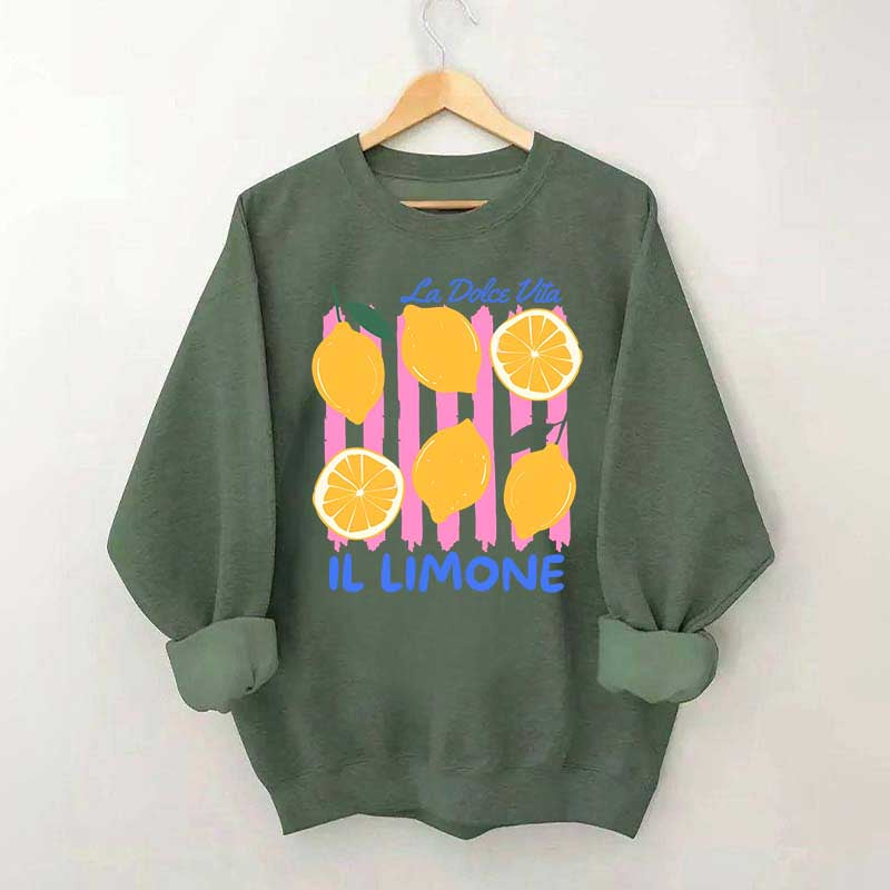 Lemon Sweatshirt