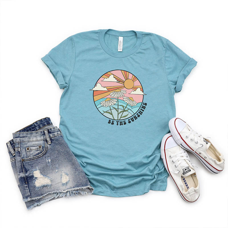 Be The Sunshine Boho Summer T-shirt