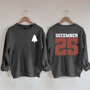 Distressed December 25 Sweatshirt