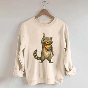 Raccoon Pride LGBT Sweatshirt