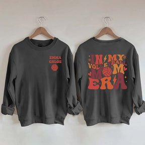 Personalized In My Volleyball Mom Era Sweatshirt