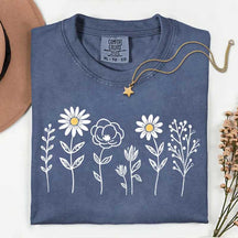 Botanical Floral Cottagecore T-Shirt