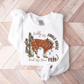 Jingle Horse Christmas Sweatshirt