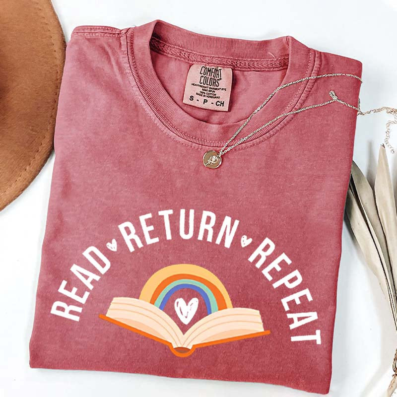 Read Return Repeat Cute T-Shirt