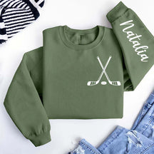 Personalized Hockey Name Sweatshirt