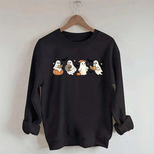 Halloween Ghosts Reading Sweatshirt