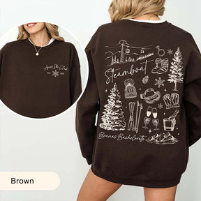 Winter Bachelorette Party Sweatshirt