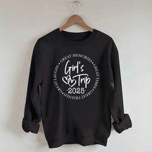 Girl's Trip 2025 Great Memories Sweatshirt