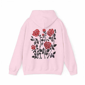 Rose Floral Hoodie