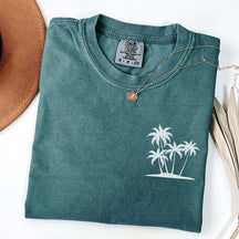 Cute Summer Beach Vacation Tree T-Shirt