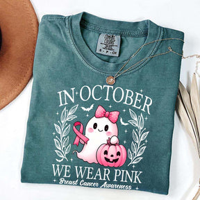 In October We Wear Pink Ghost T-Shirt