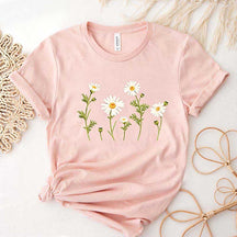 Daisy Flower Wildflower Summer Graphic T-Shirt