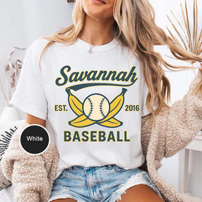 Retro Savannah Baseball T-Shirt