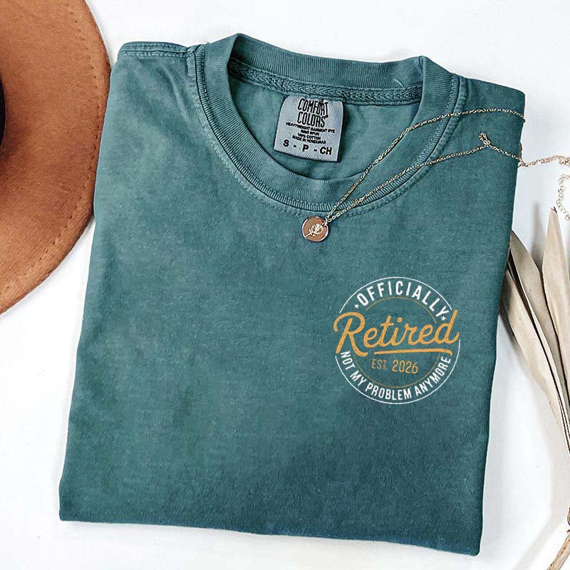 Funny Retirement 2026 T-Shirt
