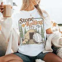 Trendy Stones Easter Rolling T-Shirt