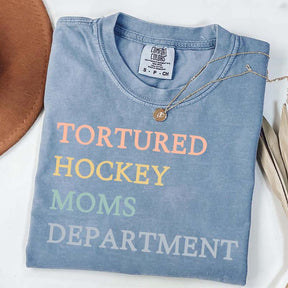 Custom Hockey Mom Sports Game Day T-Shirt