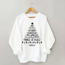 Christmas Religious Tree Sweatshirt