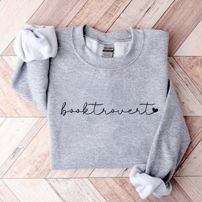 Booktrovert Heart Sweatshirt