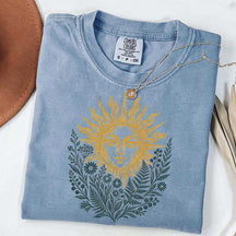 Vintage Mystical Celestial Sun T-Shirt