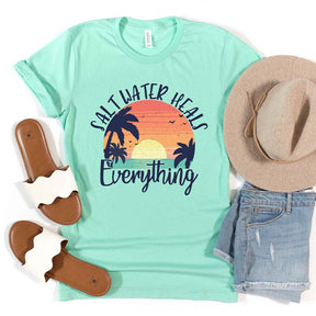 Salt Water Heals Everything T-Shirt